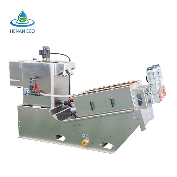 Sludge Dewatering Machine Screw Press For Municipal & Industrial Wastewater suppliers